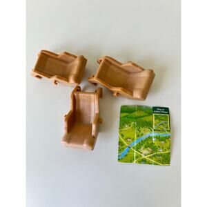 Seats and Car Map Calico Critters Seven Seater Car Van Blue Replacement Part